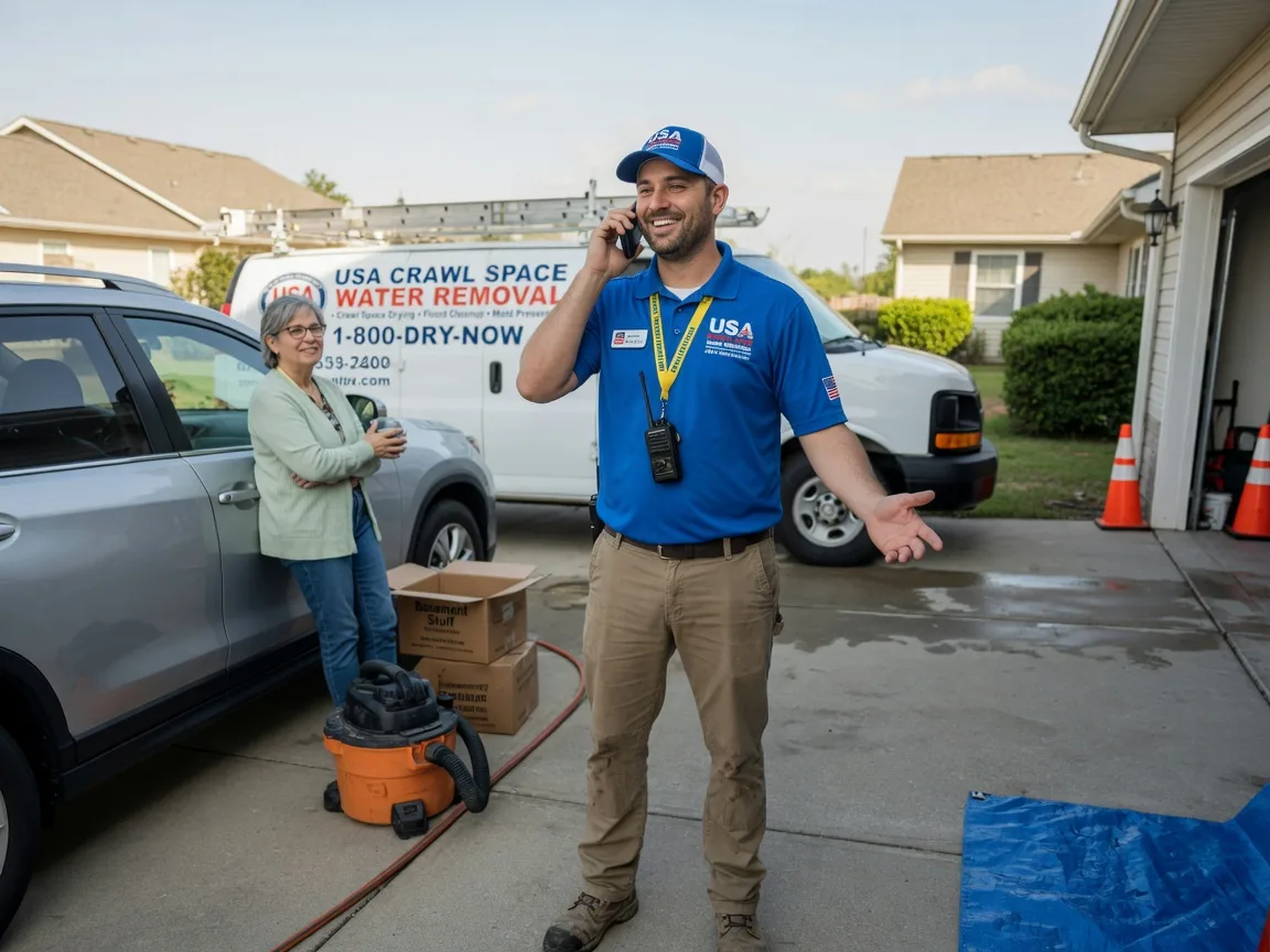 Crawl Space Water Removal Randolph, AL FAQs